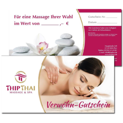 Geschenkgutschein ThipThai Geschenkgutschein ThipThai